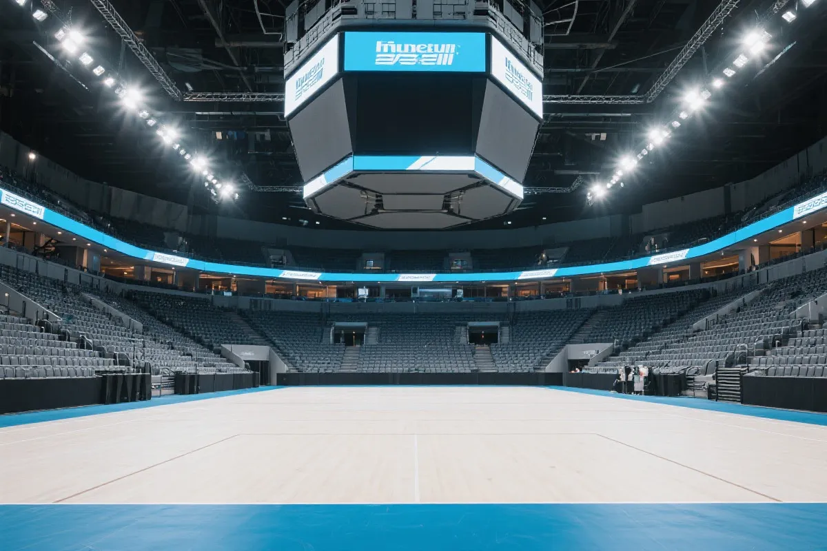 体育场景示意图