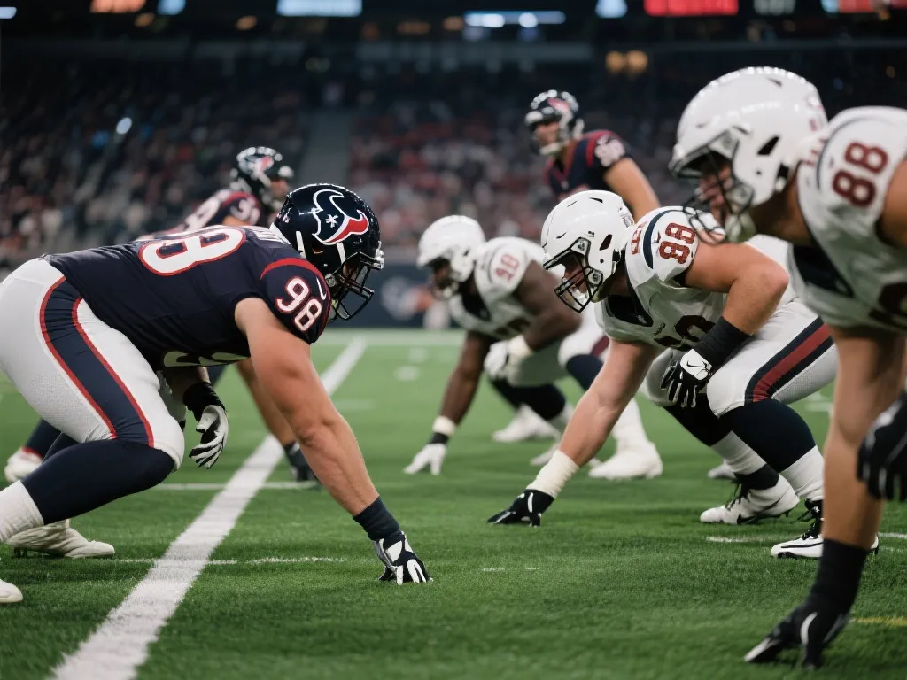 NFL球员赛前准备